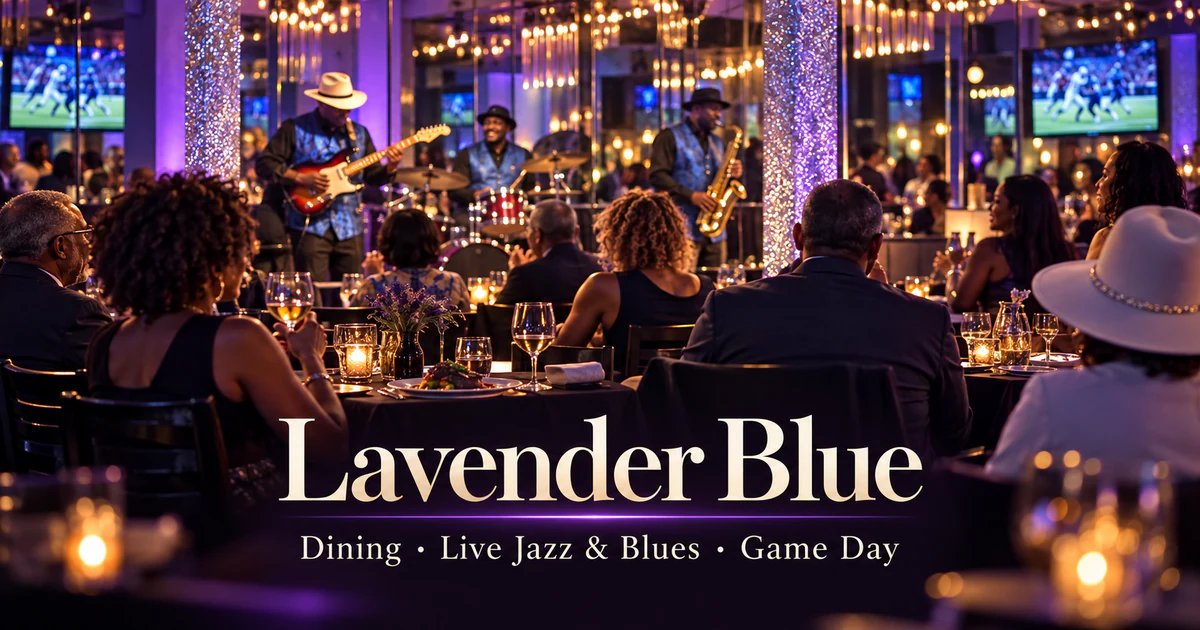Lavender Blue Sports Lounge